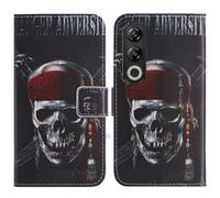 TienJueShi Calavera Función de Soporte Funda Caso de Carcasa TPU Silicona Case Proteccion Cuero Cover Etui para DOOGEE Blade 20 MAX 6.6 Inch