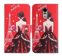 TienJueShi Diosa Función de Soporte Funda Caso Carcasa Case para Swissvoice s510-C s510-M 5 Inch Proteccion Cuero Cover Etui