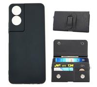 TienJueShi Funda de TPU Silicona Carcasas Gel Cover Case Piel Protector De Soporte Función Lapiz para TCL 50 SE 6.78 Inch