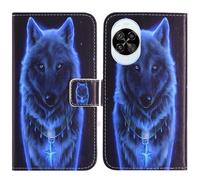TienJueShi Lobo Función de Soporte Funda Caso de Carcasa TPU Silicona Case Proteccion Cuero Cover Etui para Huawei Nova 14 Pro 6.78 Inch