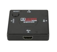 TIEOAXFT Conmutador de 3 Puertos, entradas, 1 Salida, Hembra a, Divisor, selector for HDTV 1080P