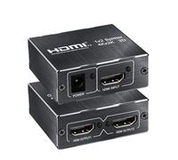 TIEOAXFT Divisor 4K 60Hz 2.0 1x2 Compatible con HDCP 1.4 UHD Caja de conmutación for proyector PS4