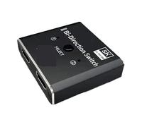 TIEOAXFT Divisor Compatible con Switch 8k a 60 Hz, conmutador de Salida 2 en 1 o Control Remoto Compatible concentrador HDCP2. for PS5/4 TV PC