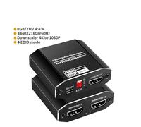 TIEOAXFT Divisor ProAV 4K UHD 2.0 1x2 HDCP HDR for BLU-Ray DVD PS4 PS5(ZY-HS20C)