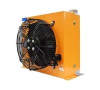 TIEOAXFT Enfriador de Aceite hidráulico AH1012 for Excavadora, intercambiador de Calor, enfriado por Aire, con Ventilador de Motor