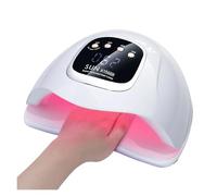 TIEOAXFT Lámpara de Secado de uñas de Alta Potencia Sun X15 MAX for uñas de Gel, 280 W, 66 LED, máquina de Secado de Esmalte de Gel con Sensor automático, lámpara de uñas UV LED