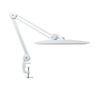 TIEOAXFT Lámpara LED for Extensiones de pestañas y Arte de uñas, de Alto Brillo, 386 LED, Plegable, giratoria, con Abrazadera for Escritorio, for Lectura, Manualidades y Belleza