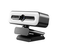 TIEOAXFT Mini cámara Web 4K HD con micrófono, Interfaz USB Compatible computadoras portátiles y de Escritorio, Ideal for videoconferencias en Vivo(1080P Webcam)