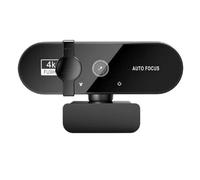 TIEOAXFT Minicámara Web 4K 1080P, 2K Full HD, con micrófono, 30 fps, USB, for grabación de vídeo en PC y portátil(1080 Set)