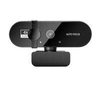 TIEOAXFT Minicámara Web 4K 1080P, 2K Full HD, con micrófono, 30 fps, USB, for grabación de vídeo en PC y portátil(1080 Set)