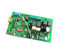 TIEOAXFT Placa de Control de reemplazo SW200D2S SW200D1 SW200D2 SW200D2L for abridor de portón batiente de 12 V CC(Kit1 Only Board)