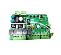 TIEOAXFT Placa de Tarjeta de Control del abridor de portón batiente Pk400DC for Uso Exclusivo con Motor de 24 V CC(Kit 4)
