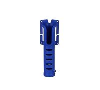 TIEOAXFT Soporte de plástico for caña de Pescar, Soporte portátil for Barco de Pesca, yate Marino, Soporte for caña de Pescar, 1 Uds.(Blue)