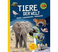 Tiere der Welt: Arten, Lebensräume, Verhalten. Mit Wissens-Test. Für Kinder ab 10 Jahren