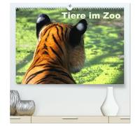 Tiere im Zoo (hochwertiger Premium Wandkalender 2026 DIN A2 quer), Kunstdruck in Hochglanz: Ein Besuch im Zoo ist immer einen Ausflug wert.