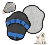 Tierhaar Entferner | Fünf-Finger Handschuh | Wiederverwendbarer Katzen Hunde Haarentferner | Für Teppich Sofa Bett Kleidung Autositz Wäsche Cartoon Design Haustierpflege Zubehör