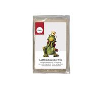 Tierra arcillosa que se seca al aire, 1kg, blanca