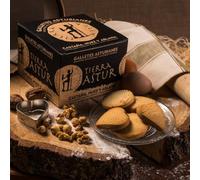 Tierra Astur | Galletas asturianas de castaña, nuez y avellana 400 g - surtido casero artesanal de repostería asturiana