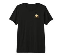 Tierra (Chino) Elemento - Carácter Tinta Logotipo Camiseta Premium