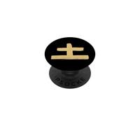Tierra (Chino) Elemento - Carácter Tinta Logotipo PopSockets PopGrip Adhesivo
