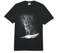 Tierra de Caza de Lobos y Fauna Silvestre del Bosque Comfort Colors Adult Heavyweight T-Shirt
