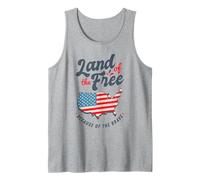Tierra de los libres Camiseta sin Mangas