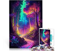 Tierra de Magos Rompecabezas para Adolescentes de 1000 Piezas Alivia el estrés Vacaciones en casa Matar el Tiempo Lista de Deseos con Papá Noel 38x26cm