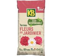 Tierra de plantación KB Eco-Responsible sin turba 40 L para flores