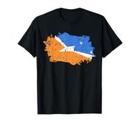 Tierra Del Fuego Bandera Diseño País Bandera Tierra Del Fuego Camiseta