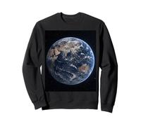 Tierra Desde el Espacio Asia Ver Astronomía Astrofísica Escena Sudadera