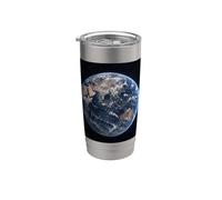 Tierra desde el espacio Asia Ver Astronomía Astrofísica Escena Vaso térmico de acero inoxidable de doble pared