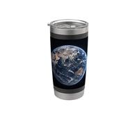 Tierra desde el espacio Asia Ver Astronomía Astrofísica Escena Vaso térmico de acero inoxidable de doble pared