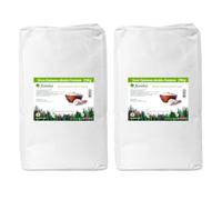Tierra diatomea molida natural 50kg, múltiples usos, tratamiento eficaz contra insectos y fertilizante natural (Molida, 2 sacos 25Kg)