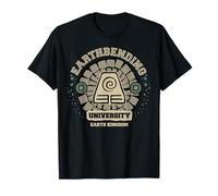 Tierra Doblado Universidad Logo Reino Tierra Camiseta