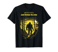 Tierra entre los lagos Estados Unidos Camiseta