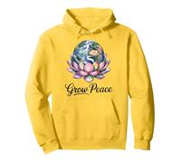 Tierra Flor Planeta Naturaleza Paz Calma Mente Arte Sudadera con Capucha