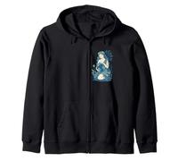 Tierra Gaia Diosa Naturaleza Diseño Espiritual Sudadera con Capucha