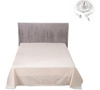 Tierra hoja plana 5% fibra de plata pura tierra conductora hoja con 5 metros de puesta a tierra de cable de tierra sábana para un mejor sueño