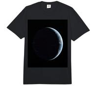 Tierra Media Luna Espacio Vista Astronomía Astrofísica Escena Comfort Colors Adult Heavyweight T-Shirt