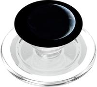Tierra Media Luna Espacio Vista Astronomía Astrofísica Escena PopSockets PopGrip para MagSafe