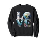 Tierra Oceano Cielo Planeta Sudadera