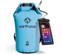 Tierra Pak Original Bolsa Seca con Resistente al Agua Teléfono móvil, Color Azul Claro, tamaño 40 L, Volumen Liters 40