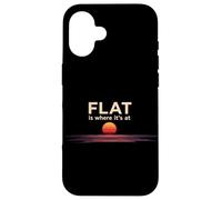 Tierra Plana Es Donde Está La Verdad Carcasa para iPhone 16