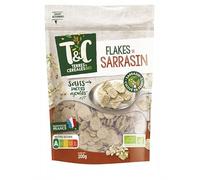 Tierra y cereales de maíz copos de trigo sarraceno orgánico 200 g | crujiente y nutritivo para una alimentación saludable | Ideal para desayuno o aperitivo | Calidad orgánica garantizada | 200 g - 4