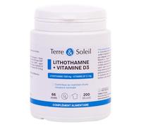 Tierra y Sol Lithotamne + Vit D - Caja de 200 comprimidos
