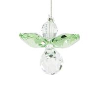 Tierra Zen Ángel de la Guarda Agosto, Peridotita- Cristal para colgar- Atrapasoles