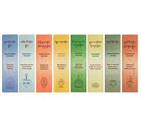 Tierra Zen PK06 Incienso Tibetano, Paquete de 8 Aromas, Multicolor