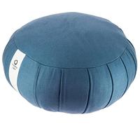 Tierra Zen Zafu Grande, Algodón, Azul, 35x21 cm
