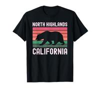 Tierras Altas del Norte de California Cali Bear Sacramento Norcal 916 Camiseta