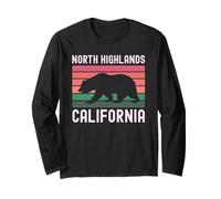 Tierras Altas del Norte de California Cali Bear Sacramento Norcal 916 Manga Larga
